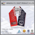 Plastic top quality football fan knitted sport scarf